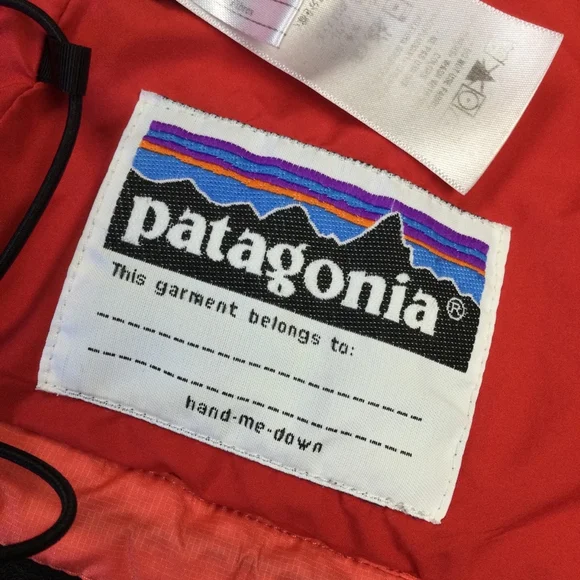 Girls Patagonia Jacket XL Coral Quilted Full‎ Zip